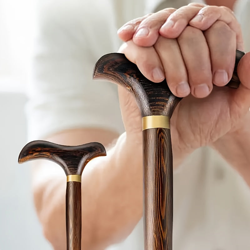 Ergonomic Wooden Cane