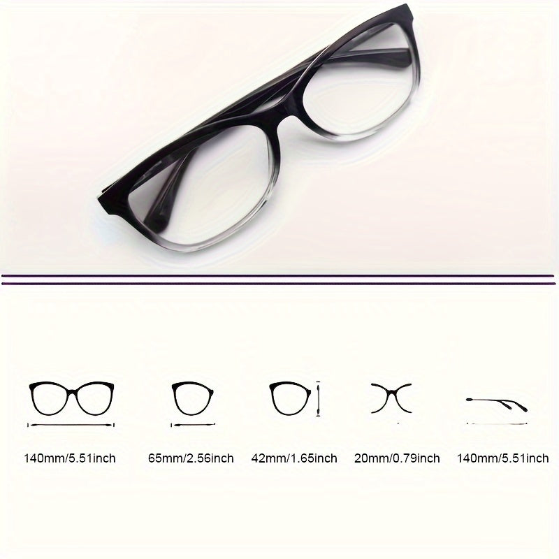 5pcs/set Ultra-Lightweight Automatic Zoom Reading Glasses
