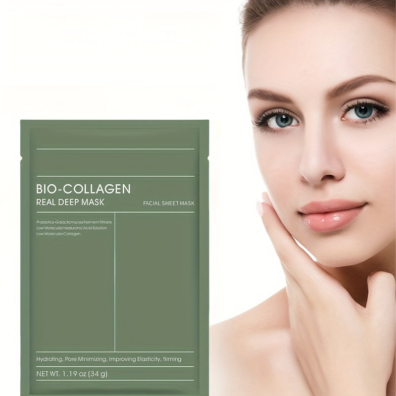 4pcs Bio Collagen Face Masks