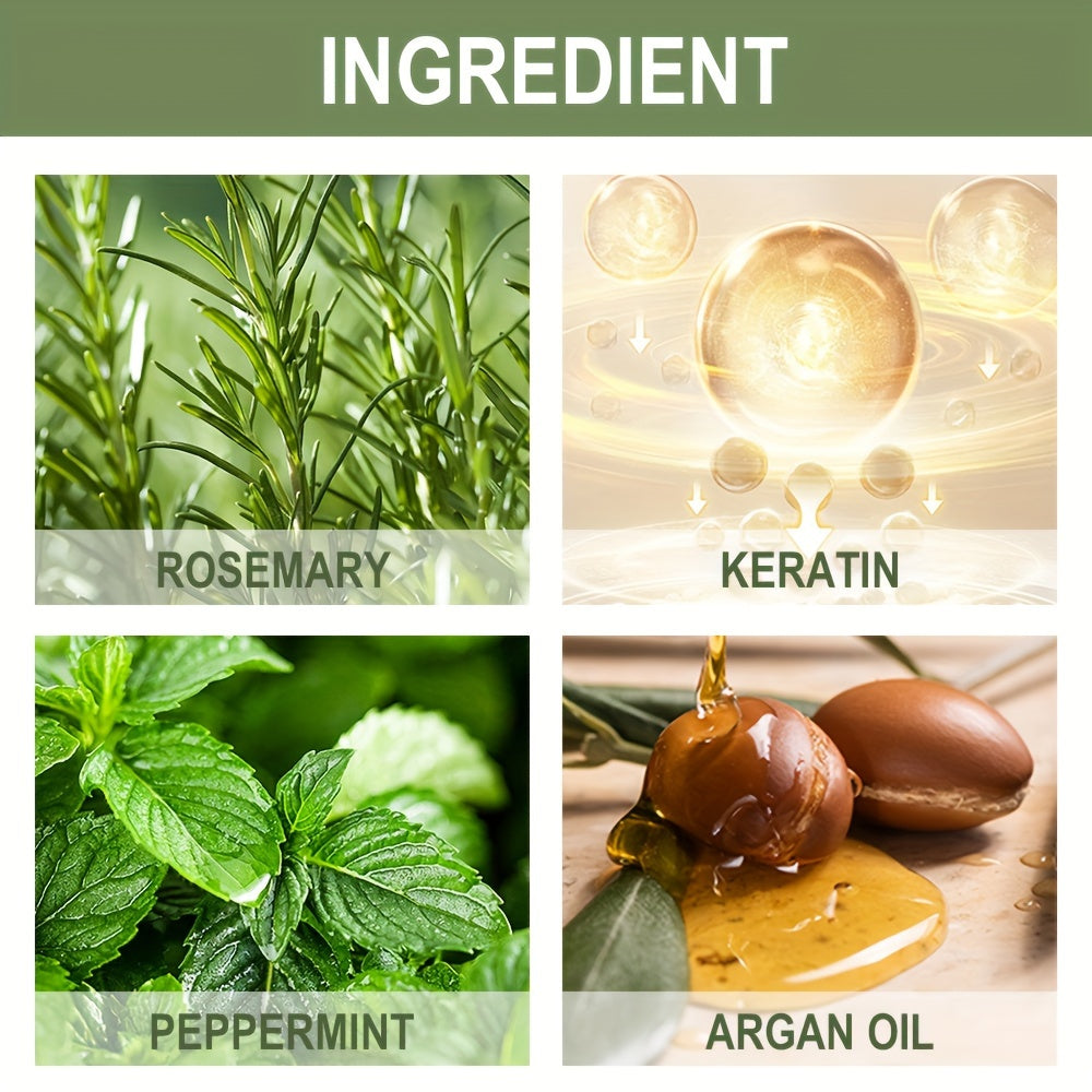 3.38oz Rosemary Shampoo With Biotin And Peppermint