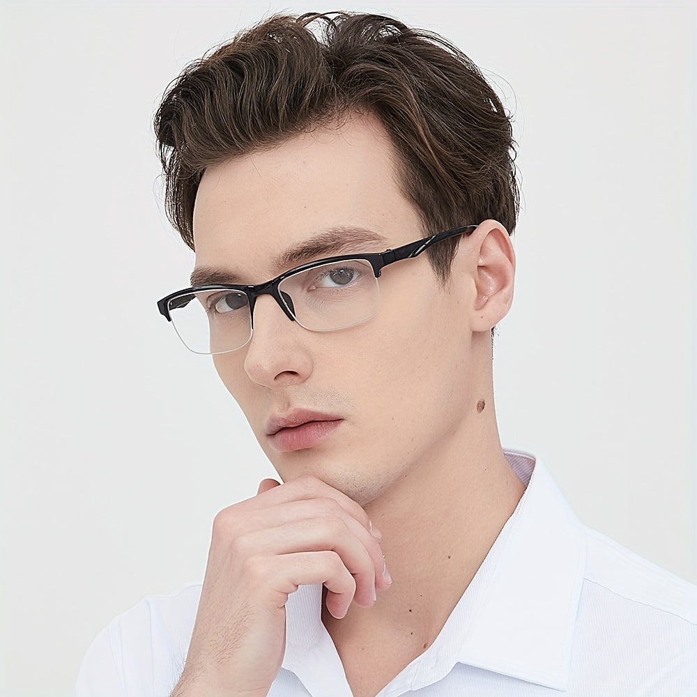 Men And Women Black Resin Reading Glasses