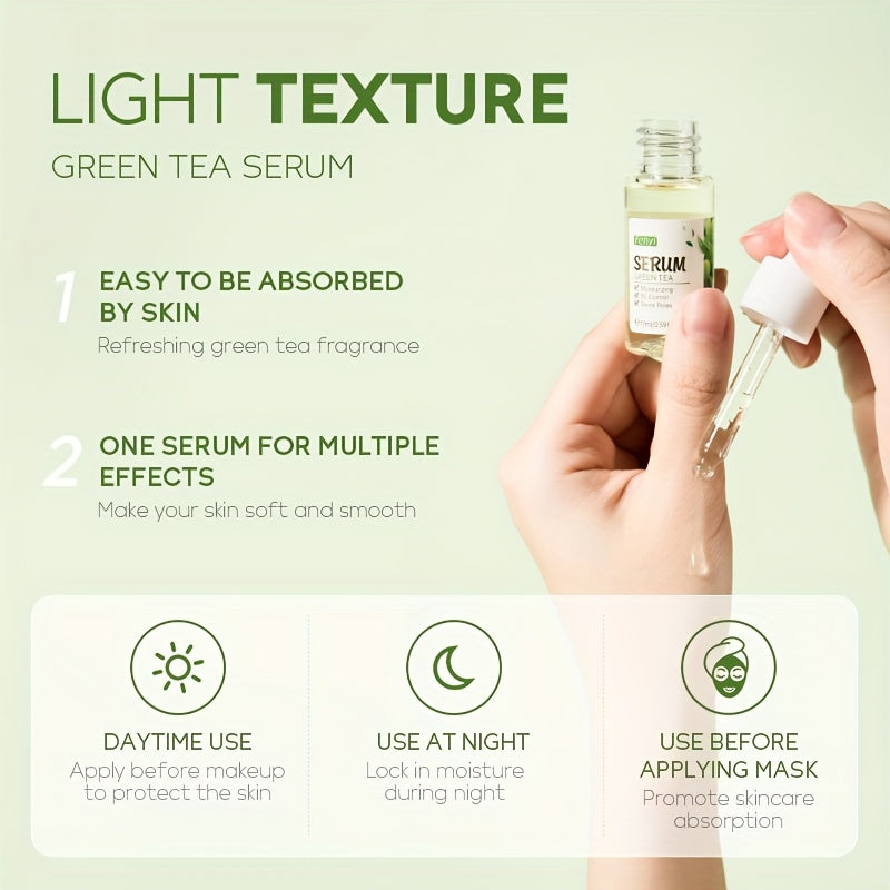 Fenyi Green Tea Soothing Face Serum Relieve Acne Cream Cleansing Pores Facial Wash