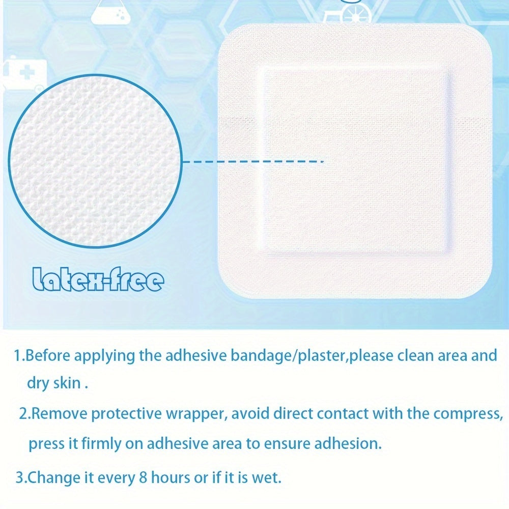 50/100pcs Multiple Specifications Of Sterile Gauze Pads