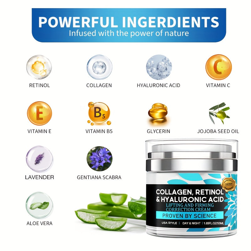 Collagen Retinol Hyaluronic Acid Facial Cream