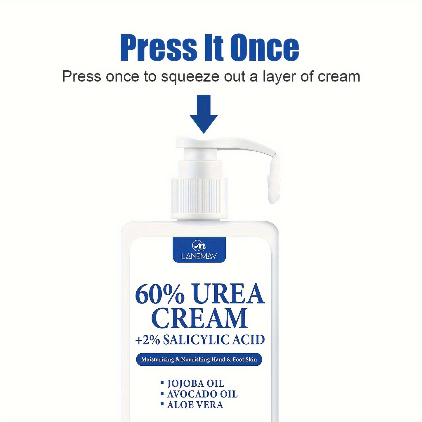 60% Urea Cream For Feet With Salicylic Acid, Shea Butter & Avocado Oil