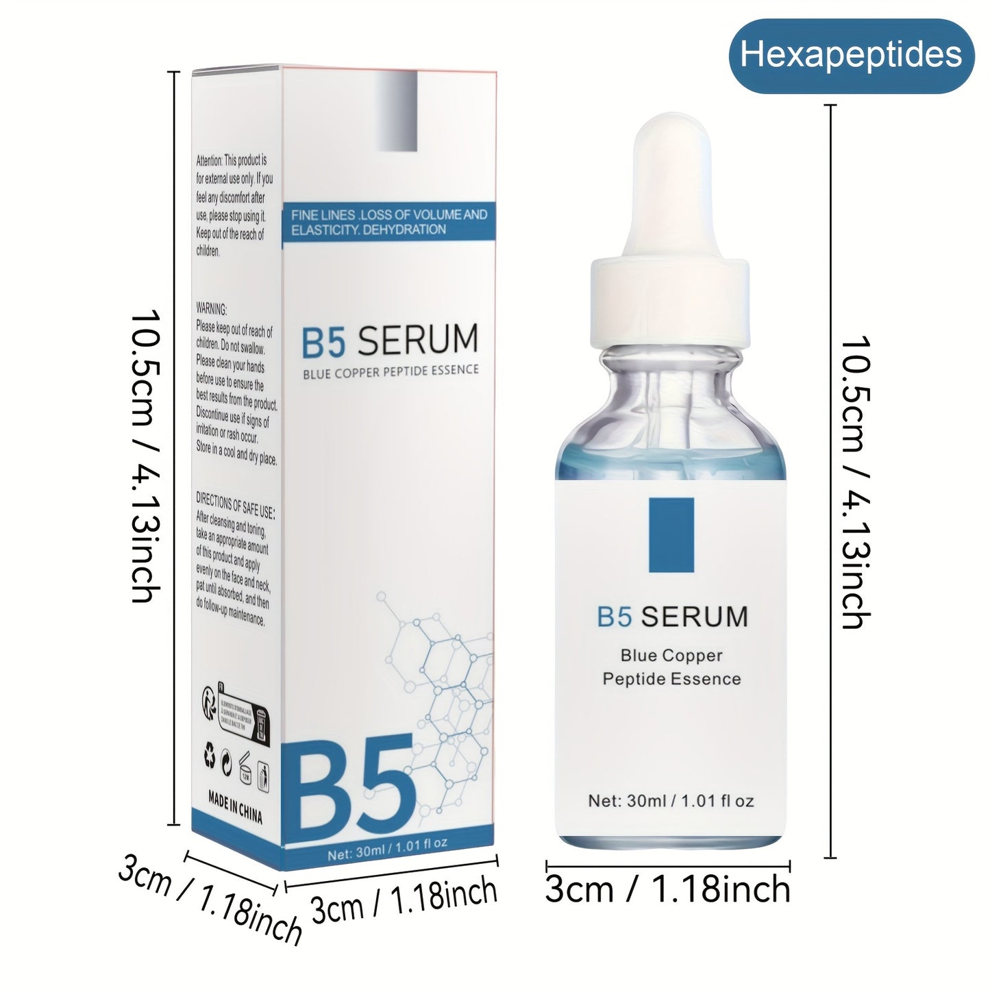Vitamin B5 Serum With Hyaluronic Acid And Centella Asiatica Extract