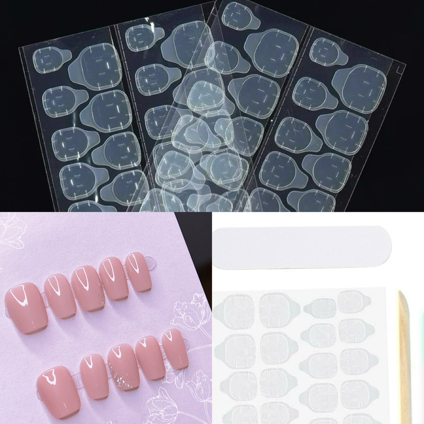Elegant Pink Ballet Press On Nails