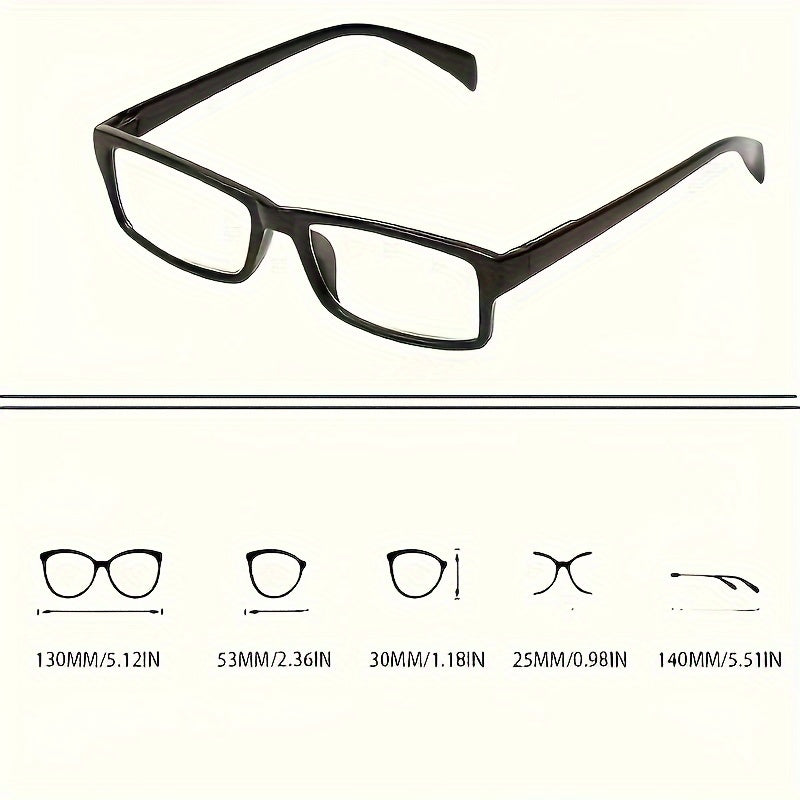 5pcs/set Ultra-Lightweight Automatic Zoom Reading Glasses