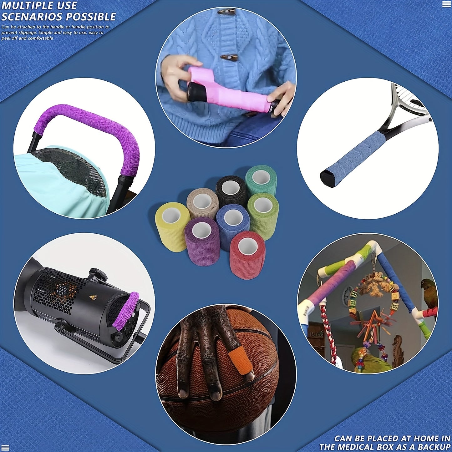 ProFlex Elastic Cohesive Bandage Wrap