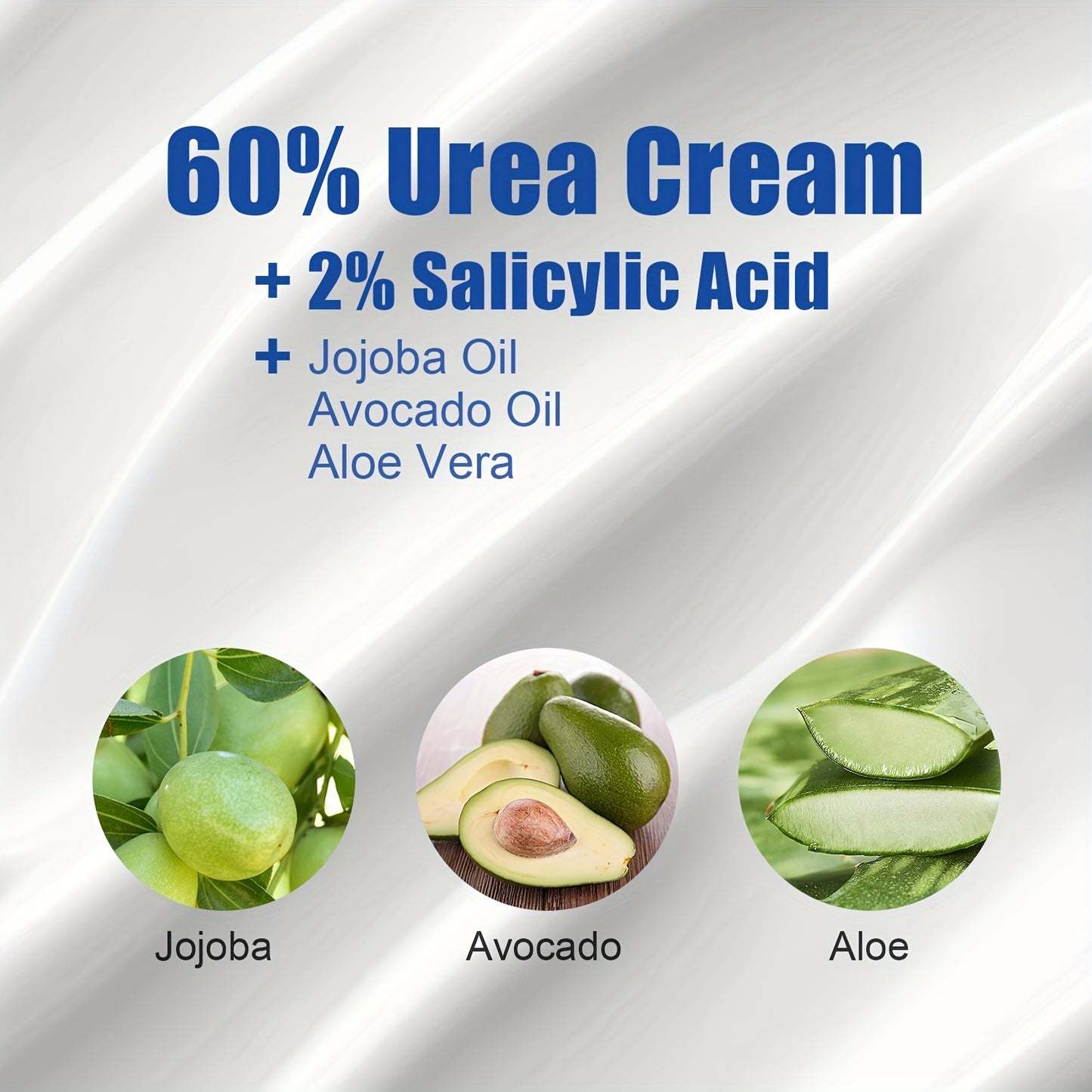 60% Urea Cream For Feet With Salicylic Acid, Shea Butter & Avocado Oil