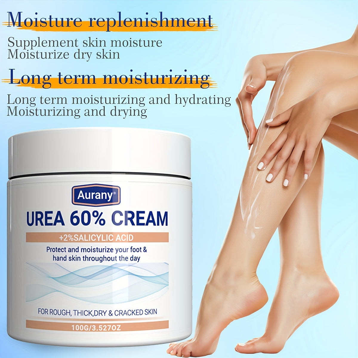 Aurany Urea 60% Cream With 2% Salicylic Acid