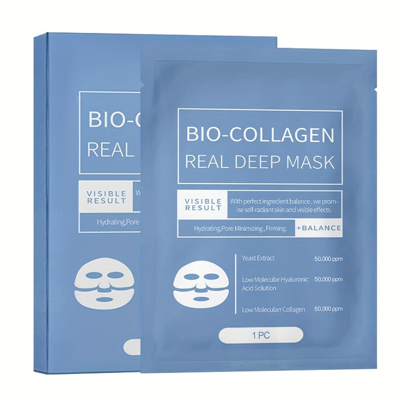 4pcs Bio-Collagen Real Deep Mask