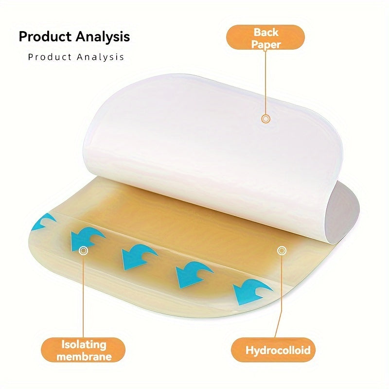 Silicone Hydrocolloid Dressing Patches