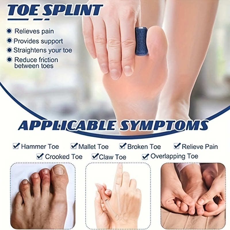 2pcs Sports Finger & Toe Support Sleeves