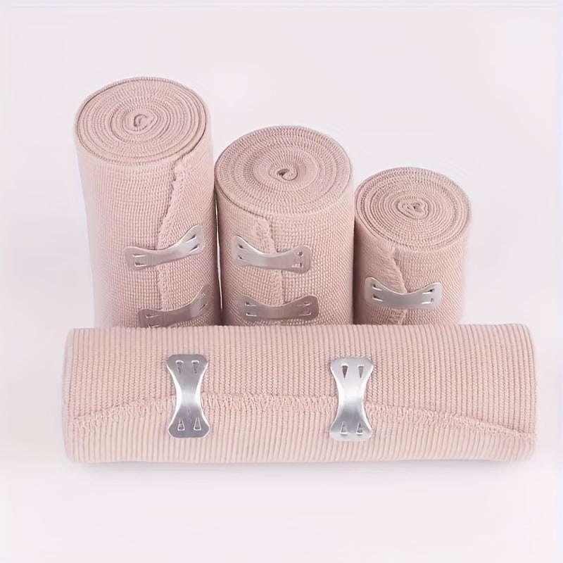 1 roll Latex-Free Elastic Bandage with Hooks and Buckles
