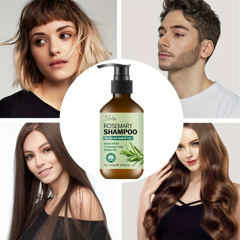 3.38oz Rosemary Shampoo With Biotin And Peppermint