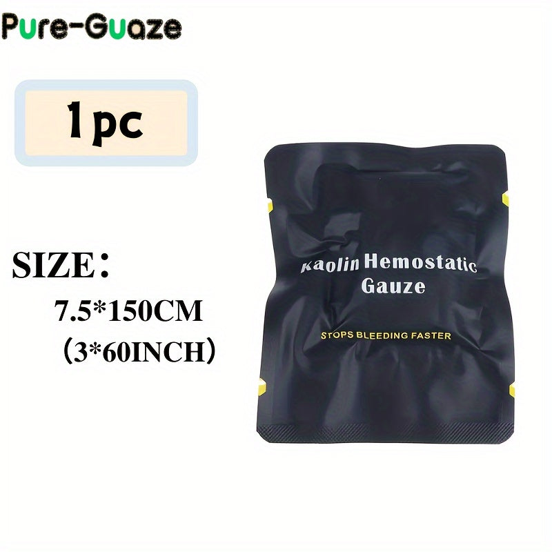 Kaolin Hemostatic Gauze