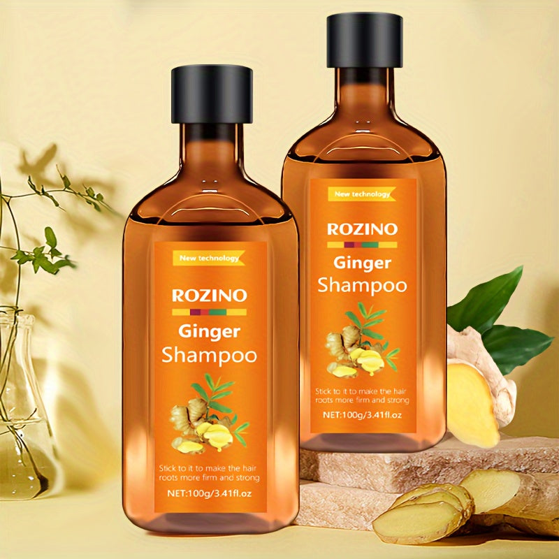 3.53oz Ginger Shampoo, Moisturizes And Strengthens Hair