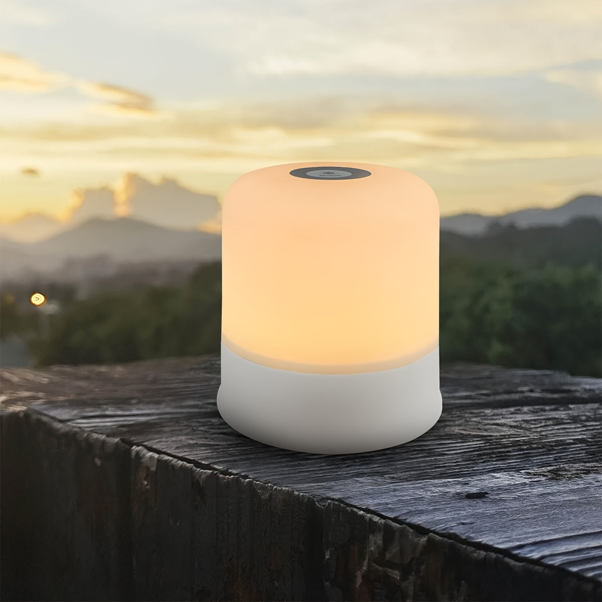 1pc NewAoNaSen Dimmable LED Night Light, Touch Sensor Bedside Lamp, USB Rechargeable Soft Eye-Care Uplight, Portable Tabletop Lighting for Various Rooms, Ideal for Sleep Aid & Holiday Gifts