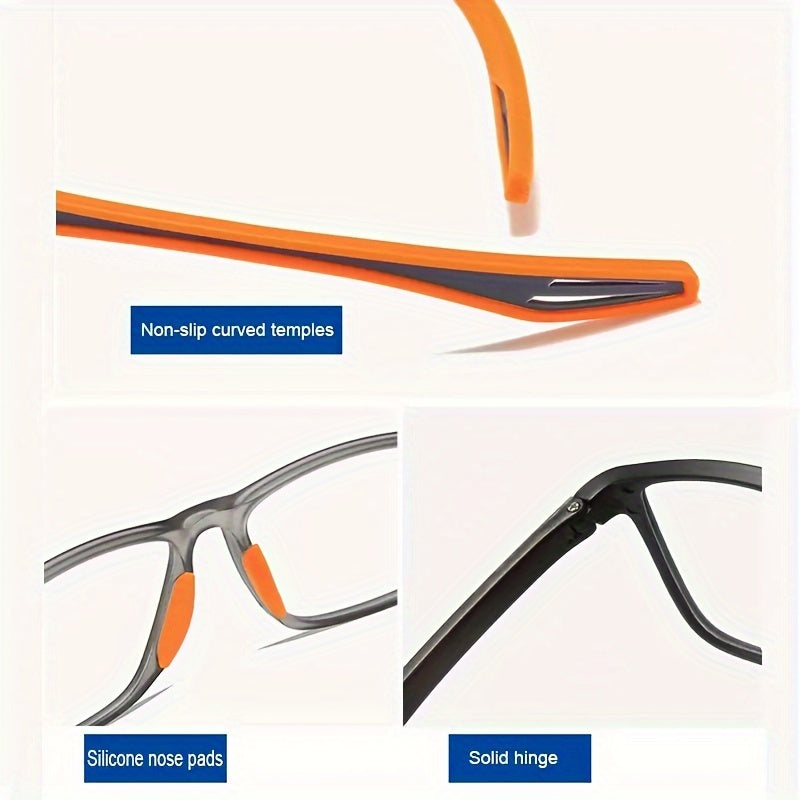 Comfortable Square TR Frame Reading Glasses