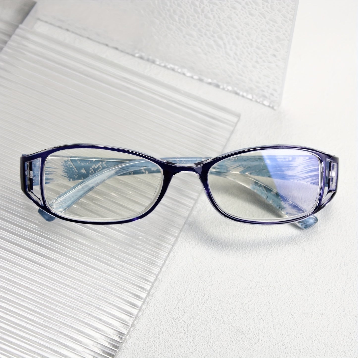Fashionable Reading Glasses with Colorful Printed Frames