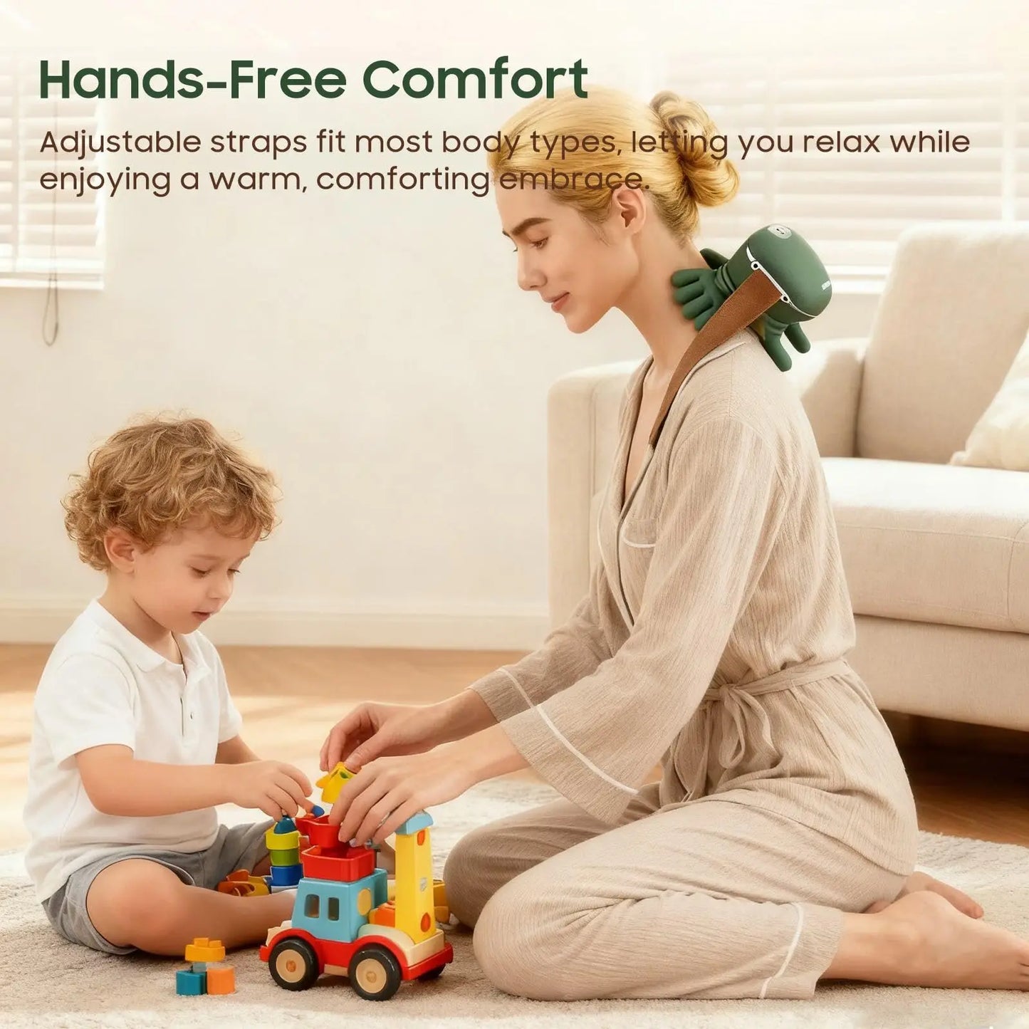 Bionic Hand Neck Massager Portable