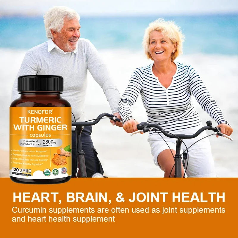 Curcumin with BioPerine and Ginger 95% Curcumin