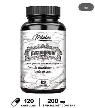 Pycnogenol - French Maritime Pine Bark Extract, Black Pepper Extract