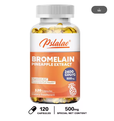 Bromelain Pineapple Extract Supplement 2,400 GDU/g - 500 Mg