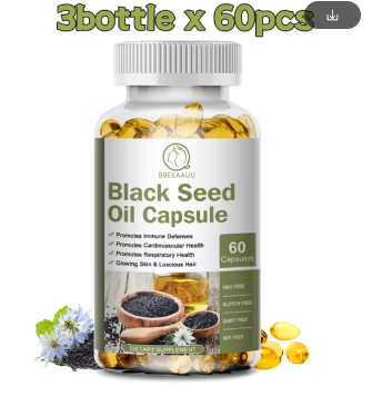 Black Cumin Seed Oil Capsule