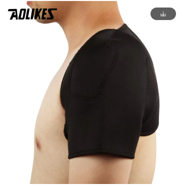 AOLIKES 1PCS Self-heating Tourmaline Shoulder Magnetic Therapy Support Brace Belt