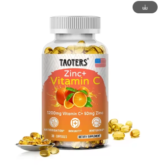 Taoters Vitamin C + Zinc Supplement