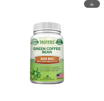 Natural Green Coffee Bean Extract Capsules