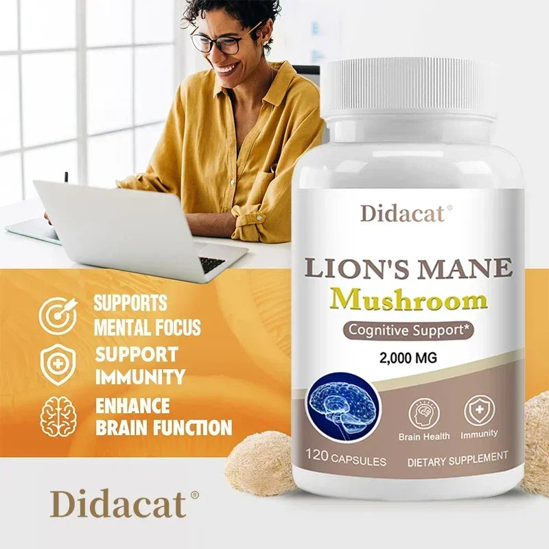 Lions Mane Brain & Focus Supplement