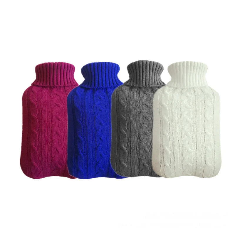 2000ml Large Knitted Hot Water Bag Cover Warm