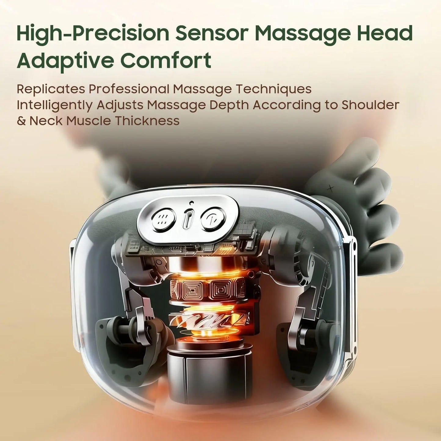 Bionic Hand Neck Massager Portable