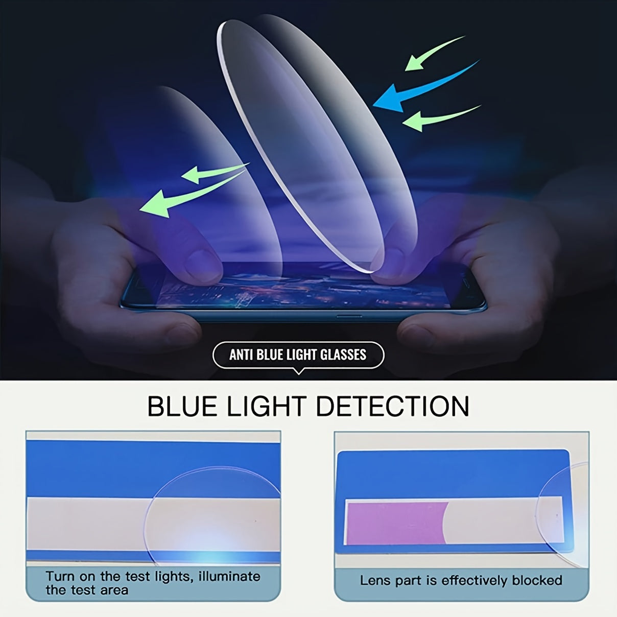 8-Pack Rimless Reading Glasses
