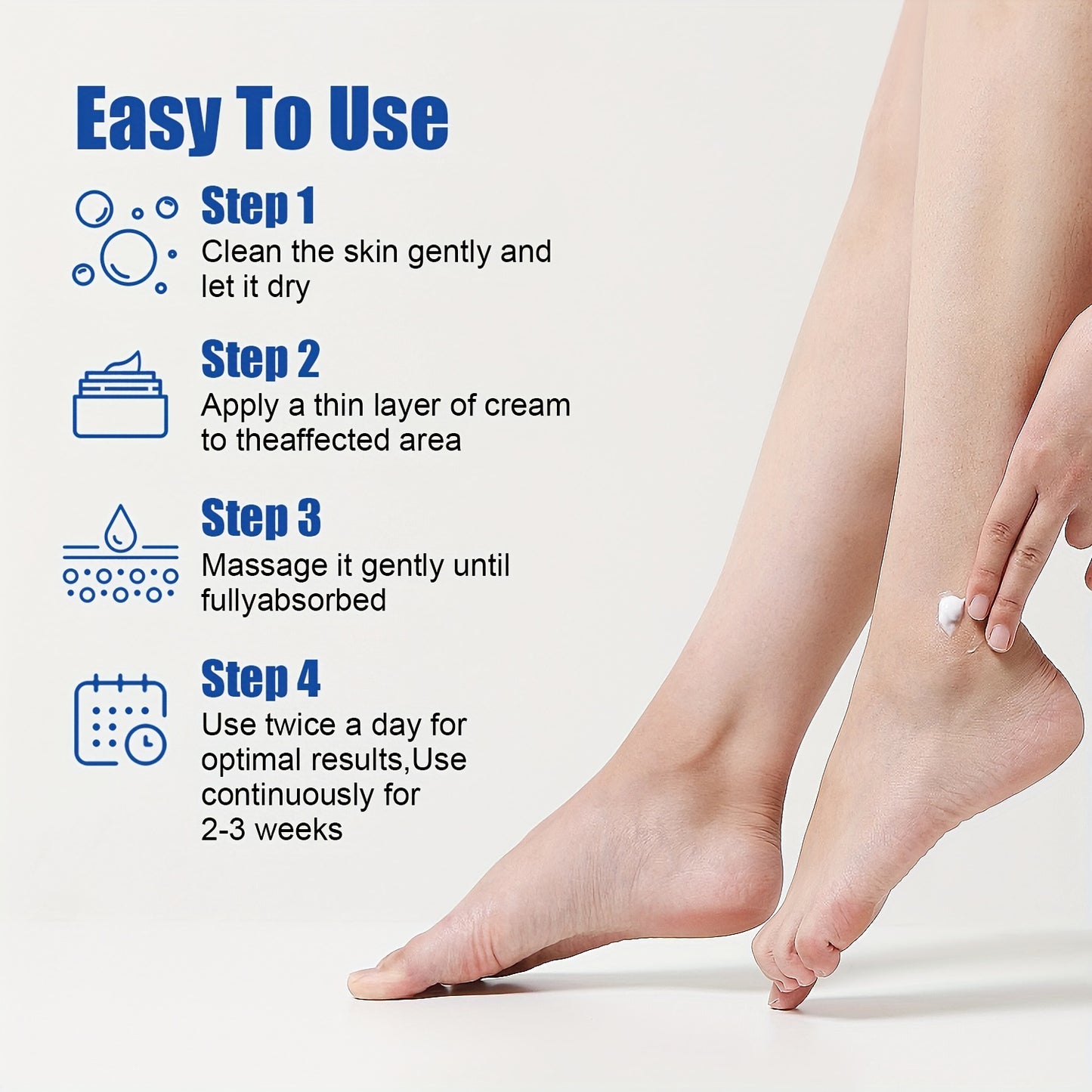 60% Urea Cream For Feet With Salicylic Acid, Shea Butter & Avocado Oil
