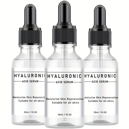 Hyaluronic Acid Serum For Face, Hydrating Facial Skin Care Product, Cooperate Well With Vitamin C Serum & Retinol Serum