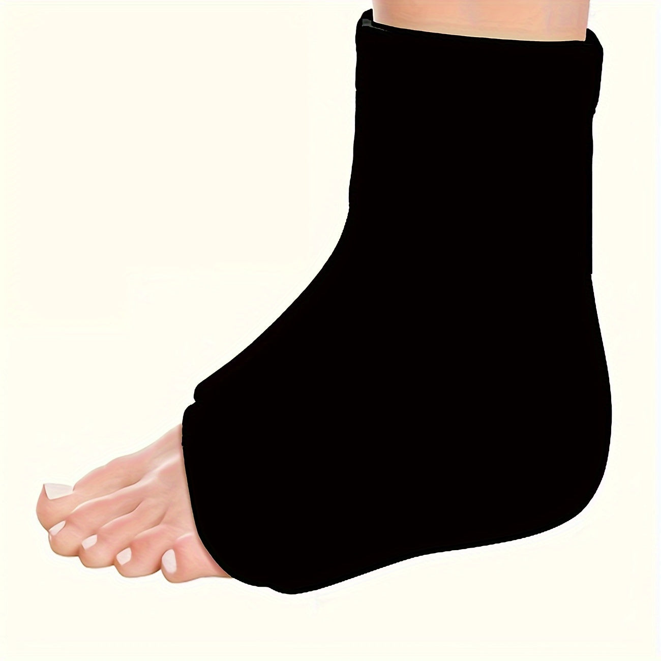 1pc Solid Gel Ankle Wrap For Hot & Cold Therapy