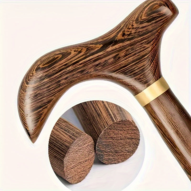 Ergonomic Wooden Cane