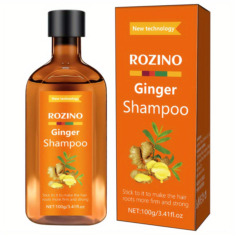 3.53oz Ginger Shampoo, Moisturizes And Strengthens Hair