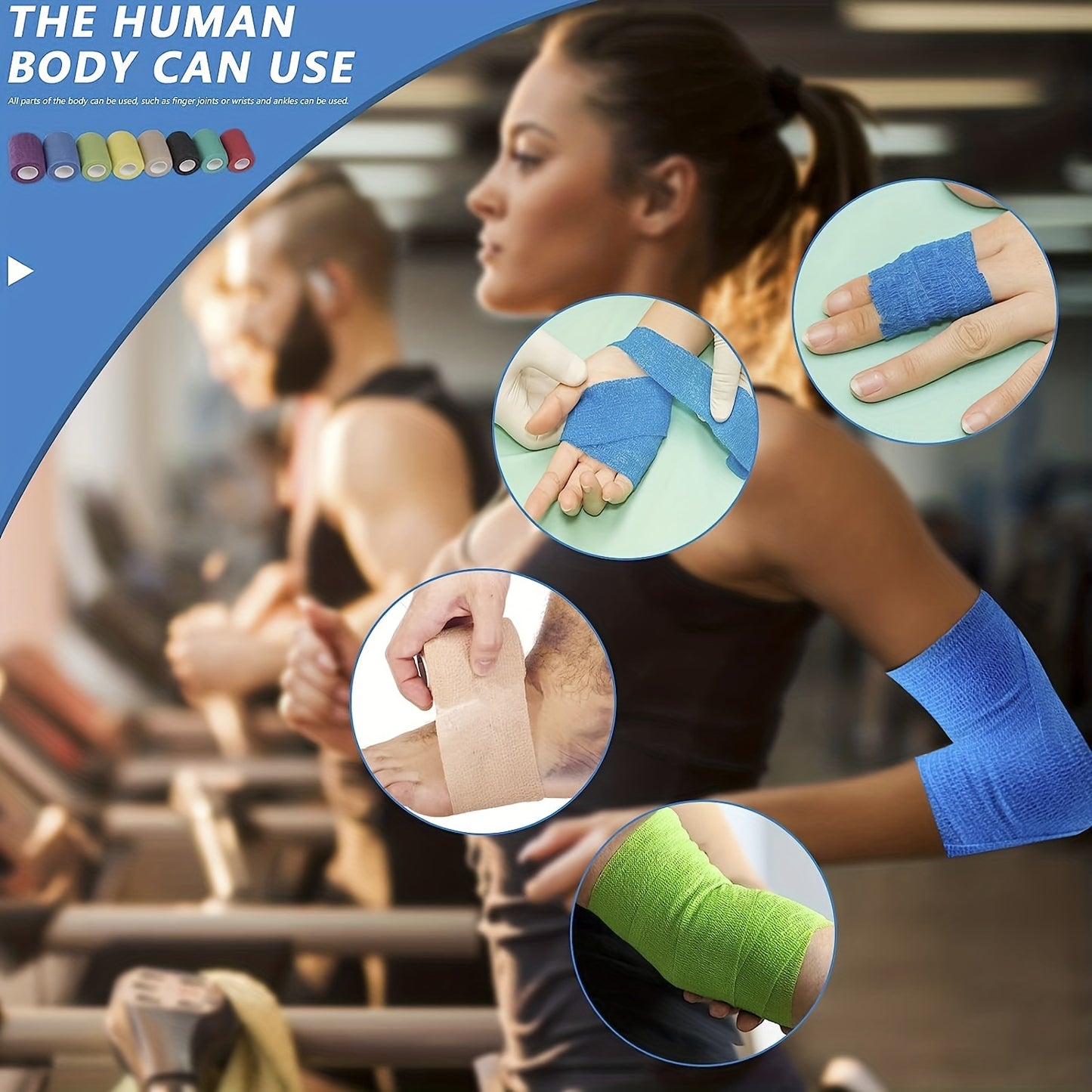 ProFlex Elastic Cohesive Bandage Wrap