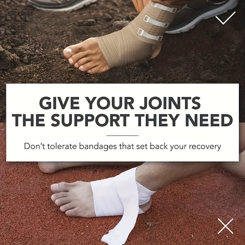 1 roll Latex-Free Elastic Bandage with Hooks and Buckles