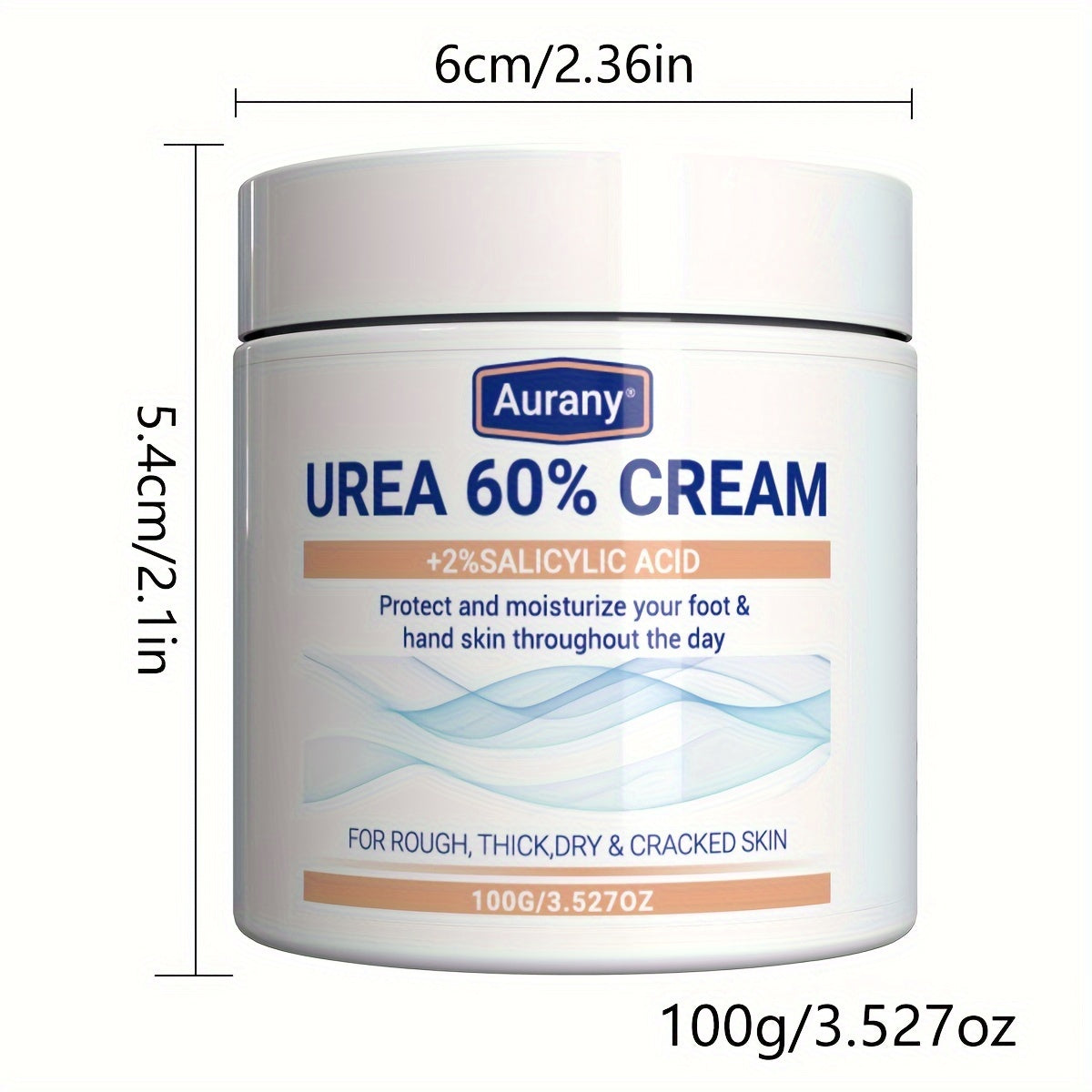 Aurany Urea 60% Cream With 2% Salicylic Acid