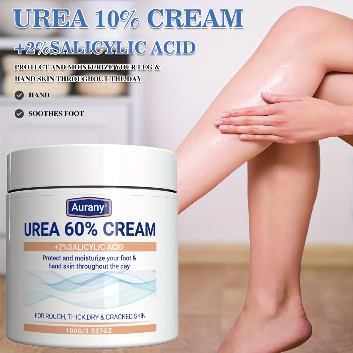 Aurany Urea 60% Cream With 2% Salicylic Acid