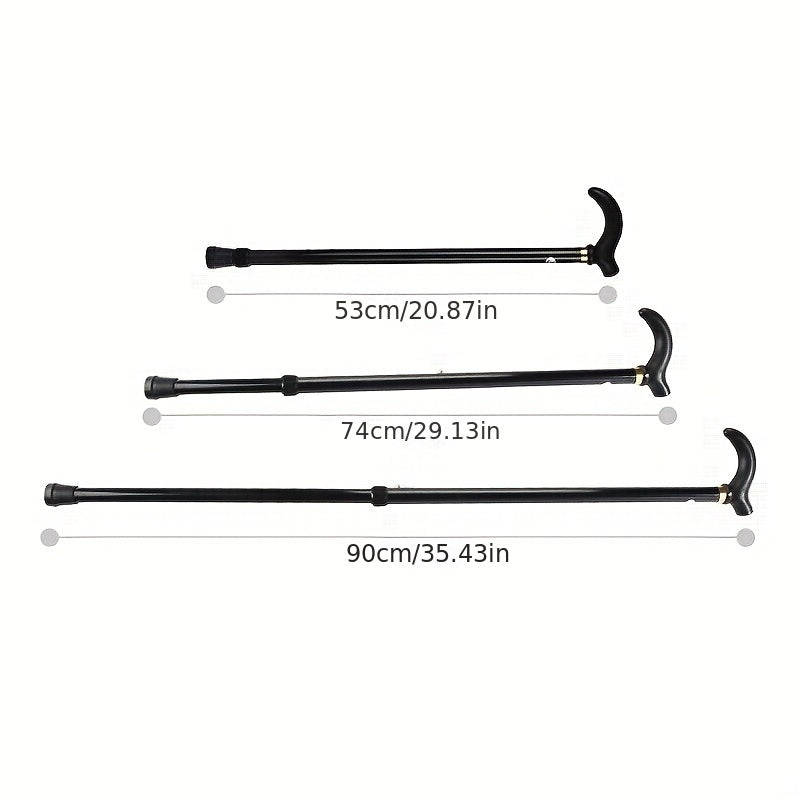 1pc Ultralight Two-Section Reinforced Mountaineering Cane