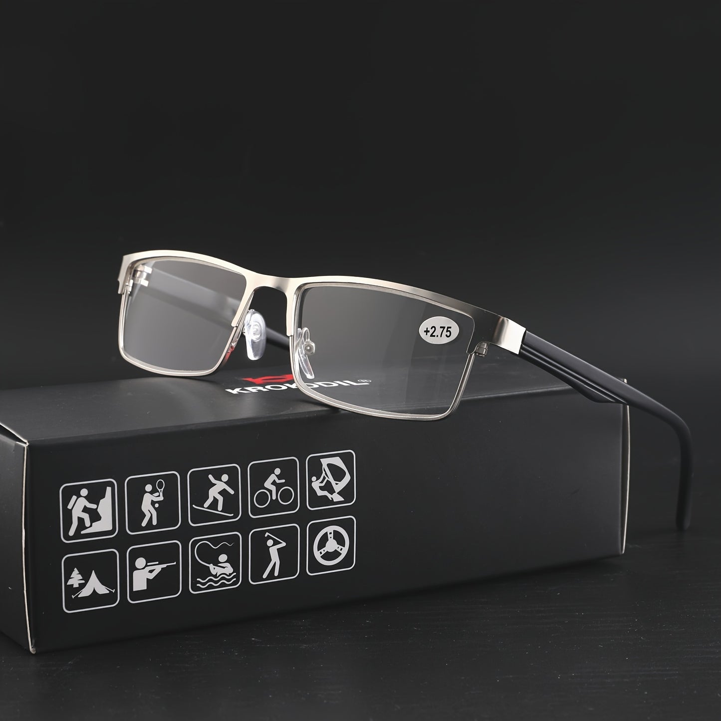 Stylish Rectangle Reading Glasses for Women and Men