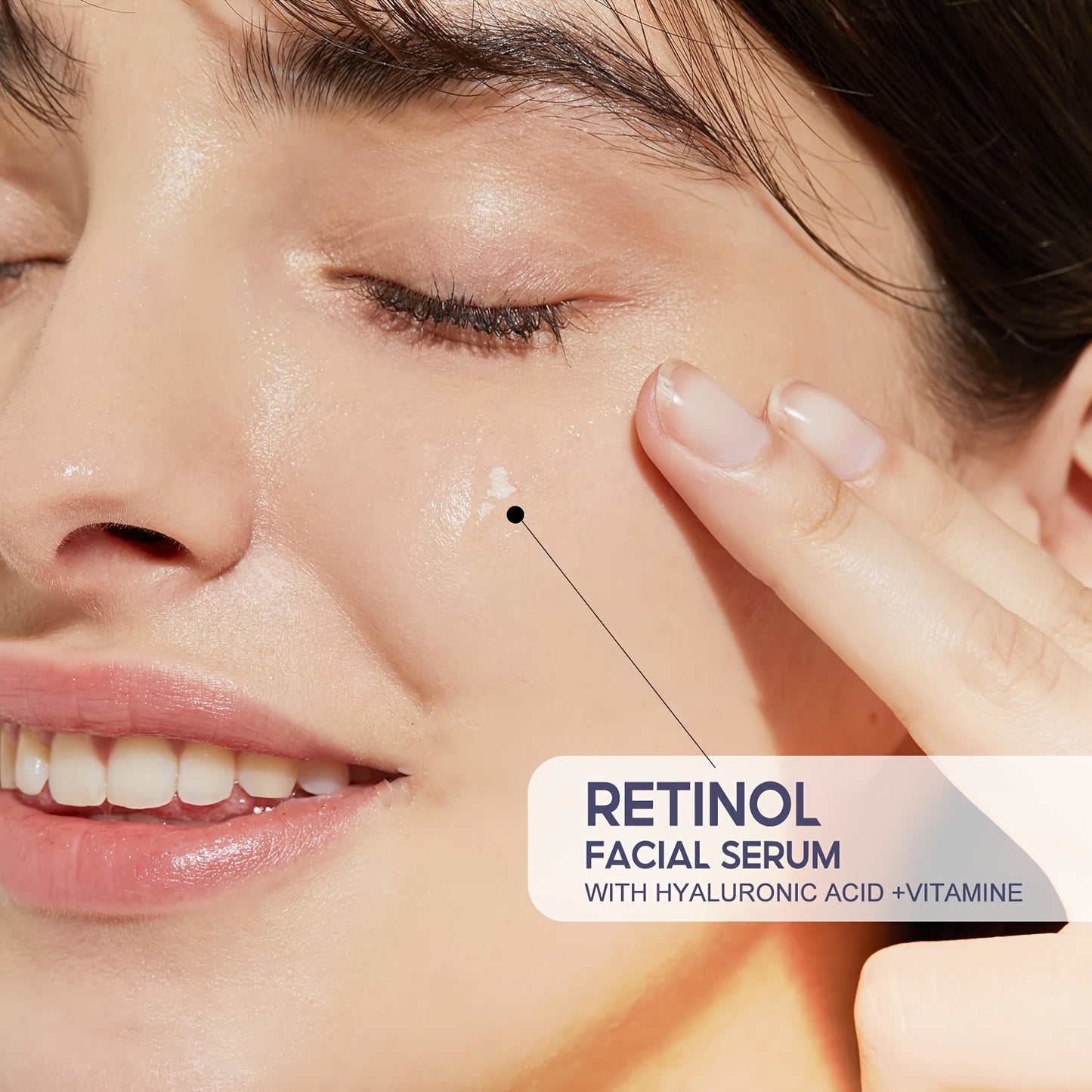 Retinol Facial Serum With Hyaluronic Acid & VE 45mL