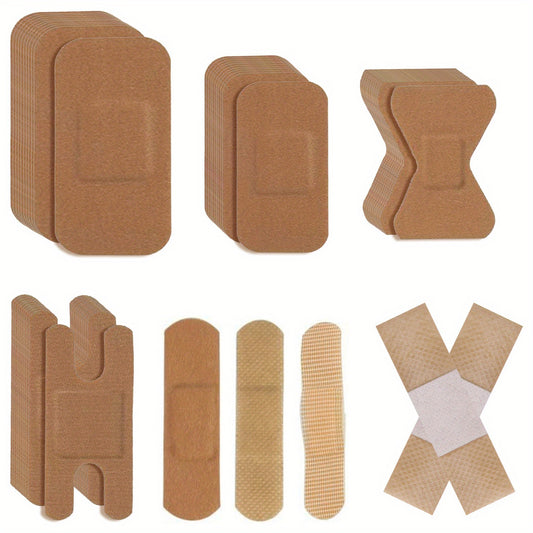 50/100 Pieces of Breathable Elastic Fabric Adhesive Bandages